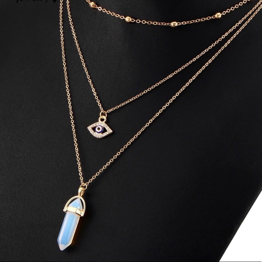 ❤️Multi Layered Necklace - Picture 2 of 5